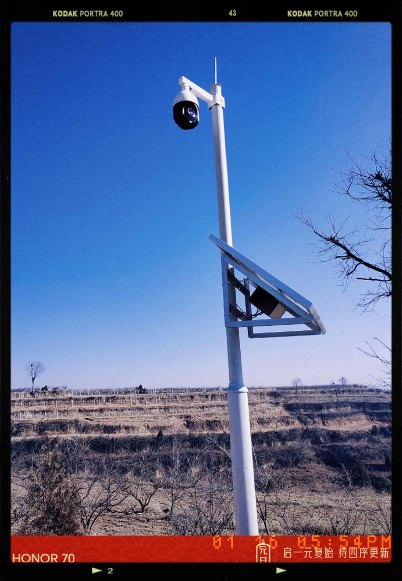 太陽能供電結合4G網絡的?？低暻驒C安防監控系統工程實踐